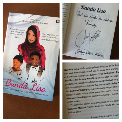 Selamat untuk Jombang. Terus berkarya mewarnai dunia penulisan novel Indonesia.